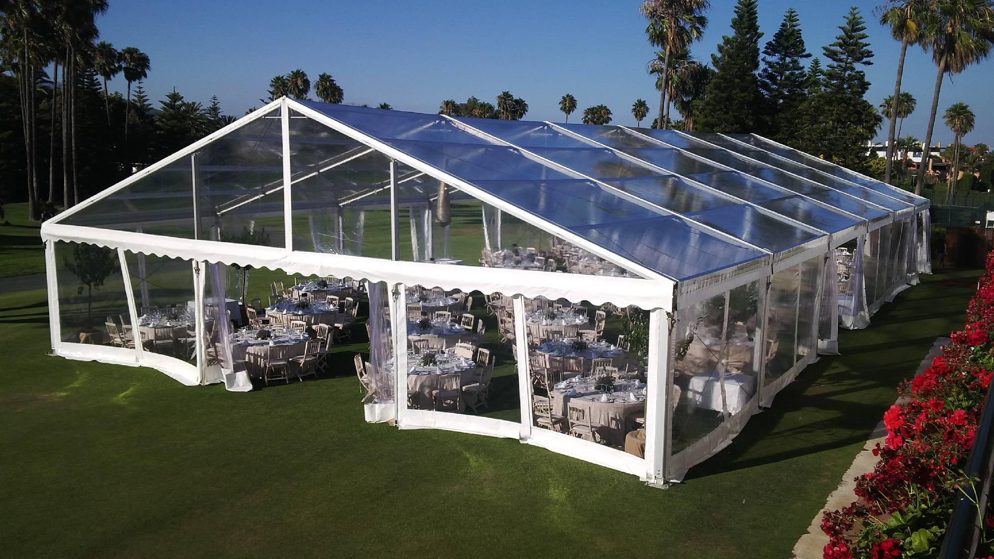 Carpas Hacho S. L., salones de eventos y bodas en Loja